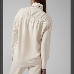 ATHLETA Balance Cinch Turtleneck Sweatshirt